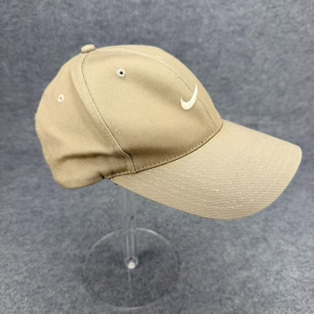 Nike Golf Dri-FIT Baseball Cap Khaki Beige Legacy91 Adjustable Hat - Picture 2 of 14